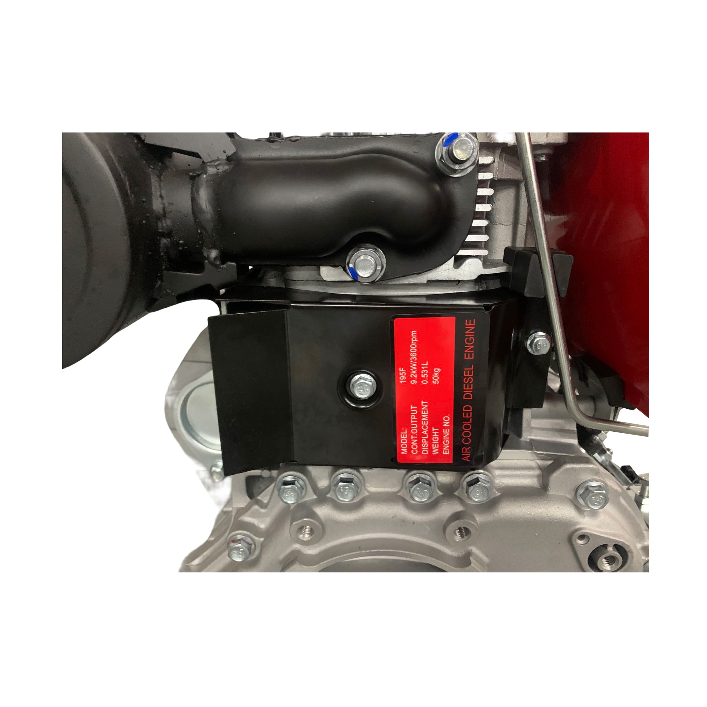 195FE 531CC Single Cylinder 4 Stroke Air-cooled Diesel Engine