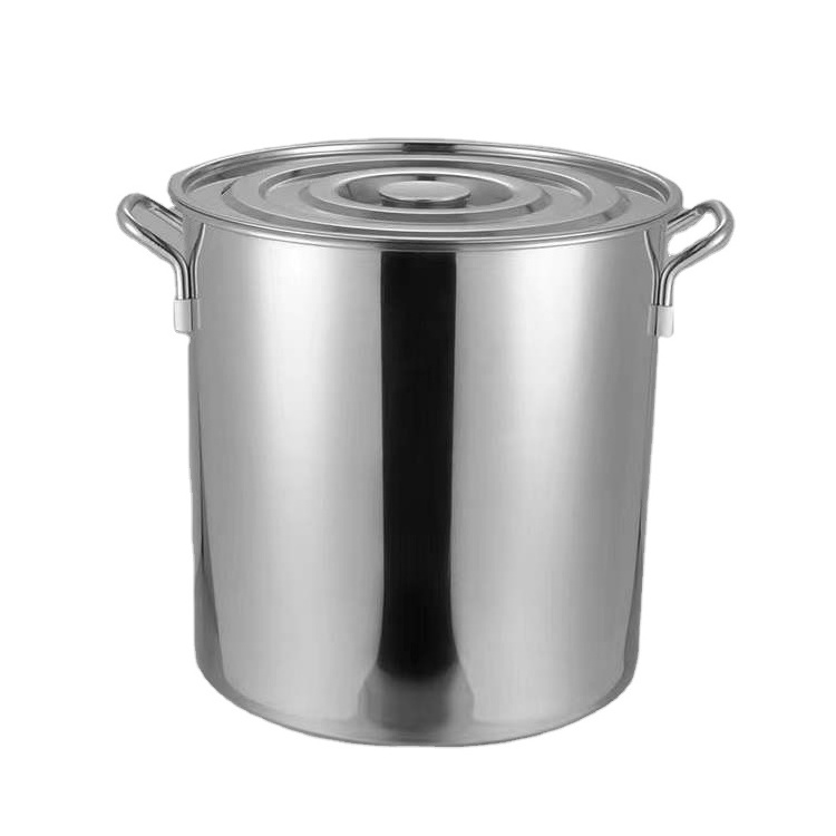 hot sales Cookware Set Creative Soup Pot Heating stainless steel cooking stock pot with lid