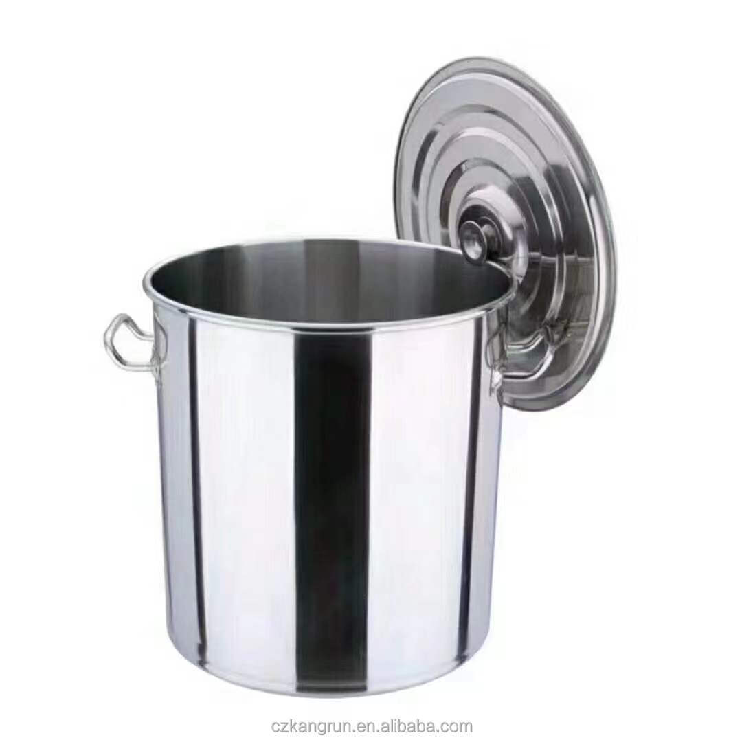 hot sales Cookware Set Creative Soup Pot Heating stainless steel cooking stock pot with lid