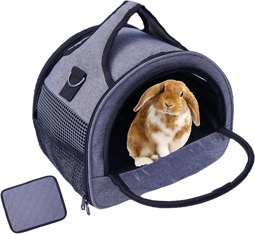 MOQ 300pcs Portable Small Animals Hedgehog Hamster Carrier Bag Case Small Guinea Pig carrier