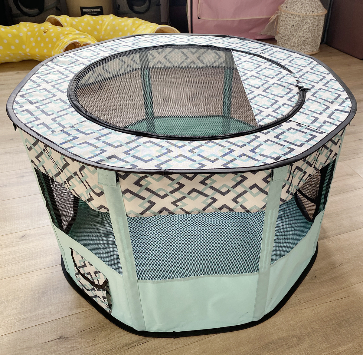 pop up foldable pet playpen cage tent dog cat delivery room Cat Playpen Cats Cage Indoor Kitten Crate Dog Play Pens