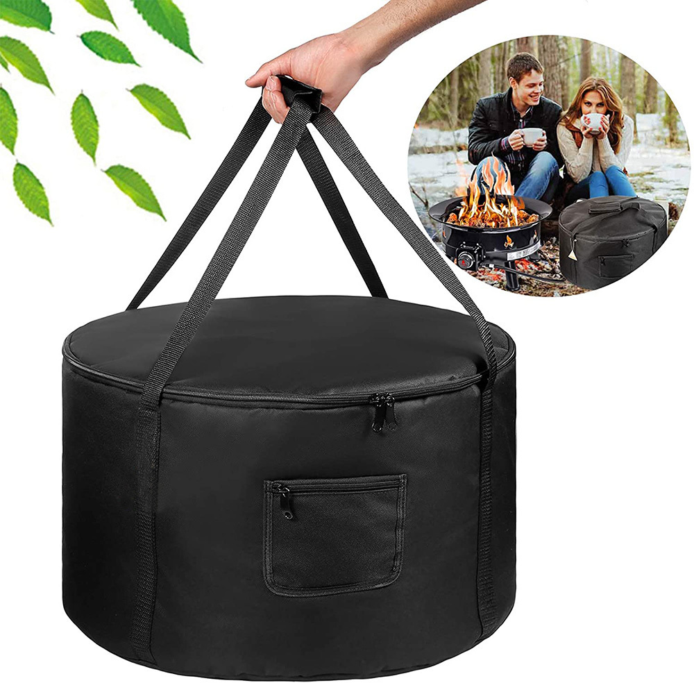 Fire Pit Bag Compatible with Outland Firebowl, Firebowl Travel Carrying Case for 21-Inch Diameter Propane Gas Fire Pit Bag Only