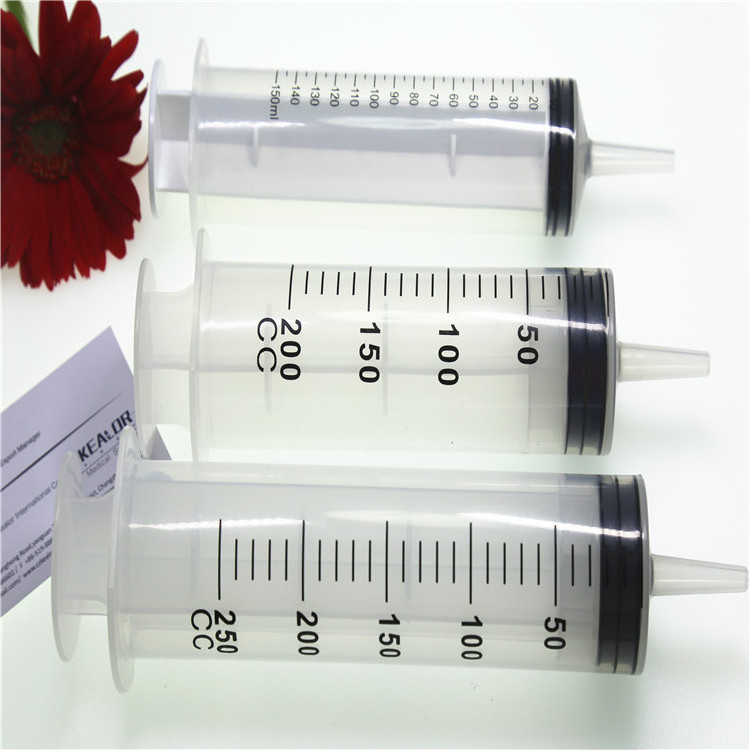 50cc 60cc 100cc 150cc Plastic Catheter Tip Syringe