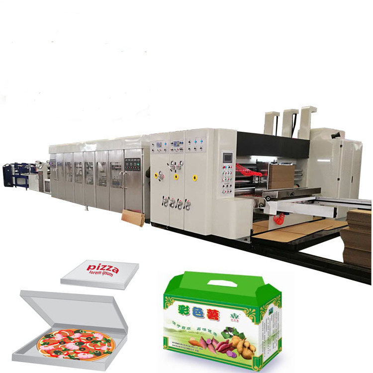 automatic corrugated carton box paper making machine line price