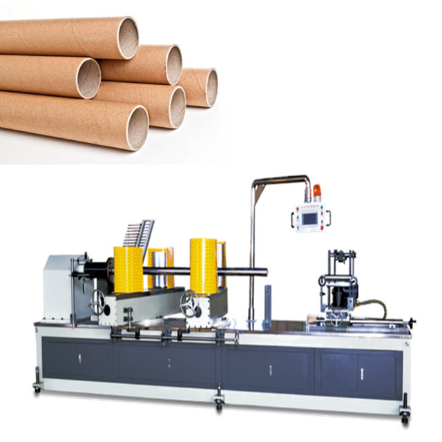 Automatic Kraft Toilet Paper Core Cutter Spiral Cardboard Paper Tube Core Pipe Cutter Cutting Making Machine