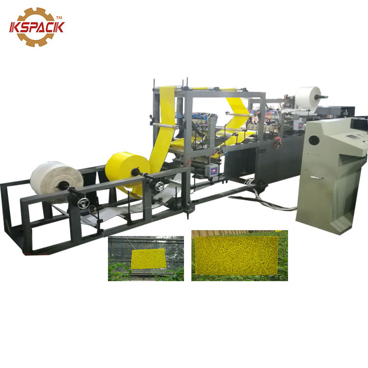 Hot melt pest control glue  trap board making machine /two side coating insect trap board making machine/glue machine price