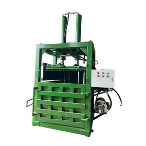 Vertical Hydraulic waste compactor Cardboard Box carton papers pressing Baling Press Waste Paper machine