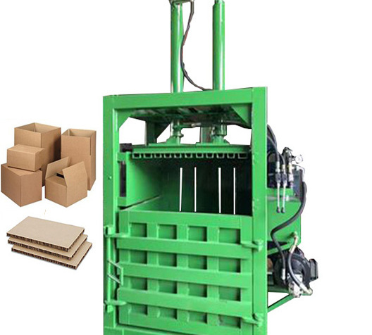 Hydraulic Driven Recycling Vertical Baler Equipment /wool Baling Press Machine/vertical Waste Paper Plastic Film Baler