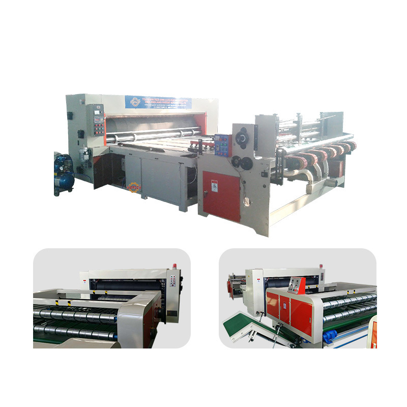 Semiautomatic Rotary Die Cutter For Corrugated Box/cardboard boxes making machines