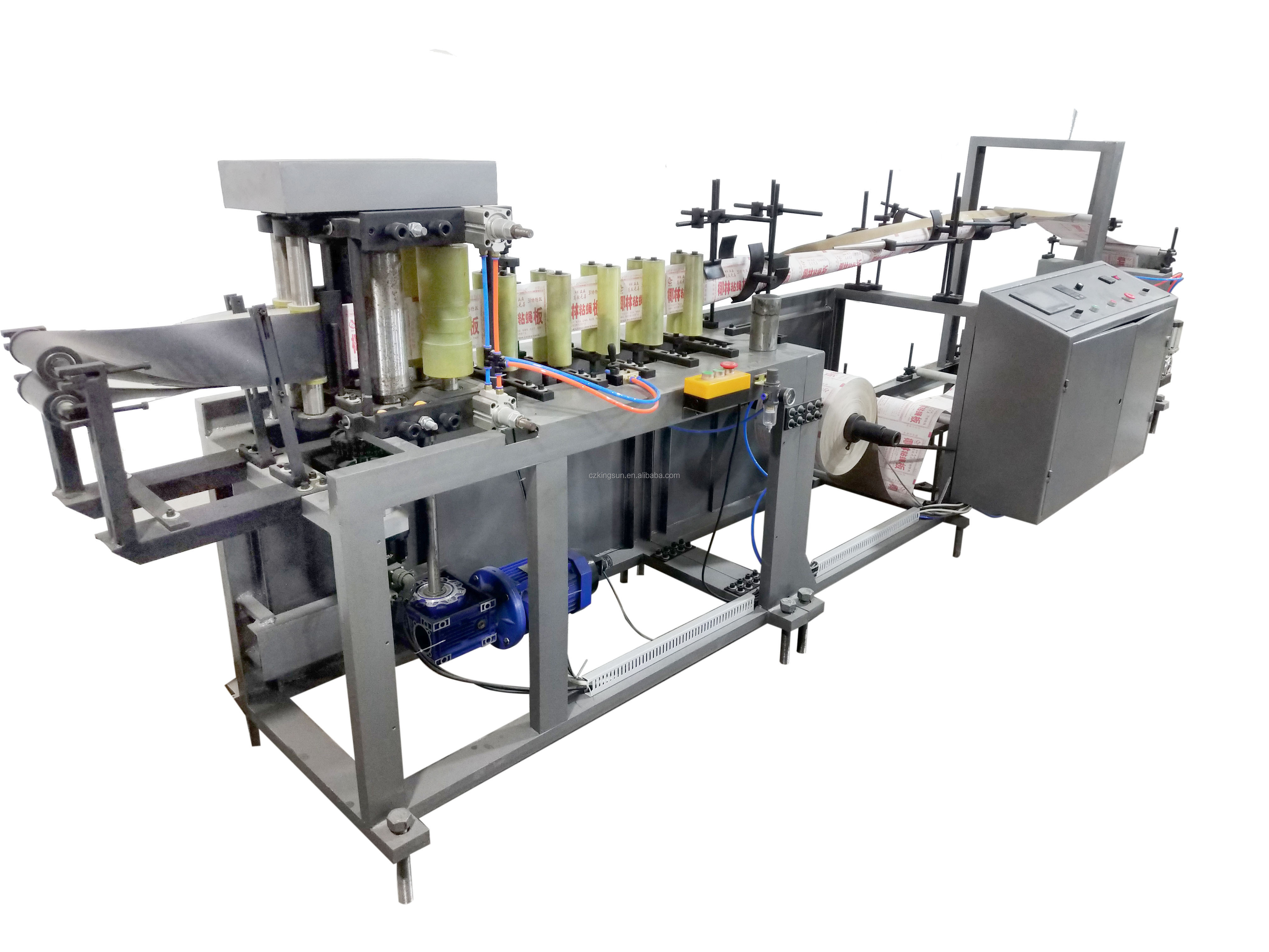 Yellow Sticky Trap Making Machine/flying Glue Trap Making Machine/mouse Adhesive Automaticpneumatic Provided