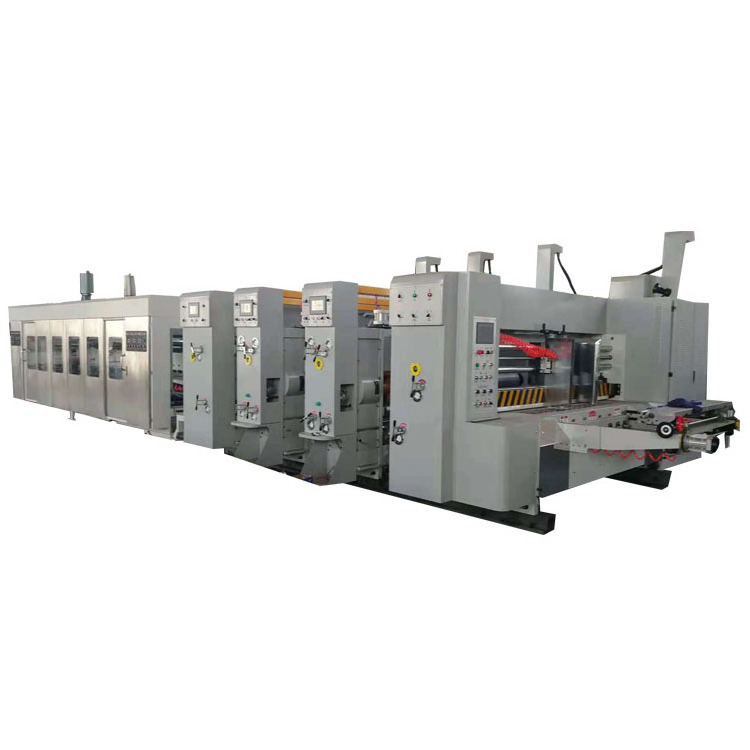 automatic corrugated carton box paper making machine line price