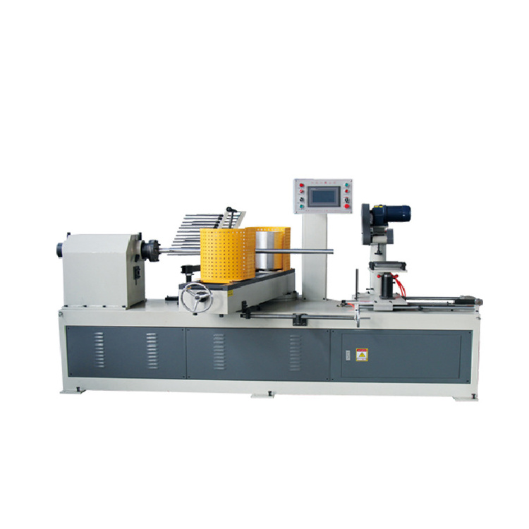 Automatic Kraft Toilet Paper Core Cutter Spiral Cardboard Paper Tube Core Pipe Cutter Cutting Making Machine