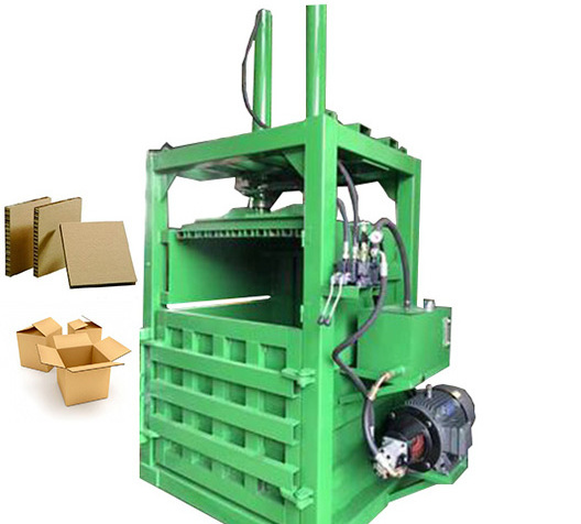 Hydraulic Driven Recycling Vertical Baler Equipment /wool Baling Press Machine/vertical Waste Paper Plastic Film Baler