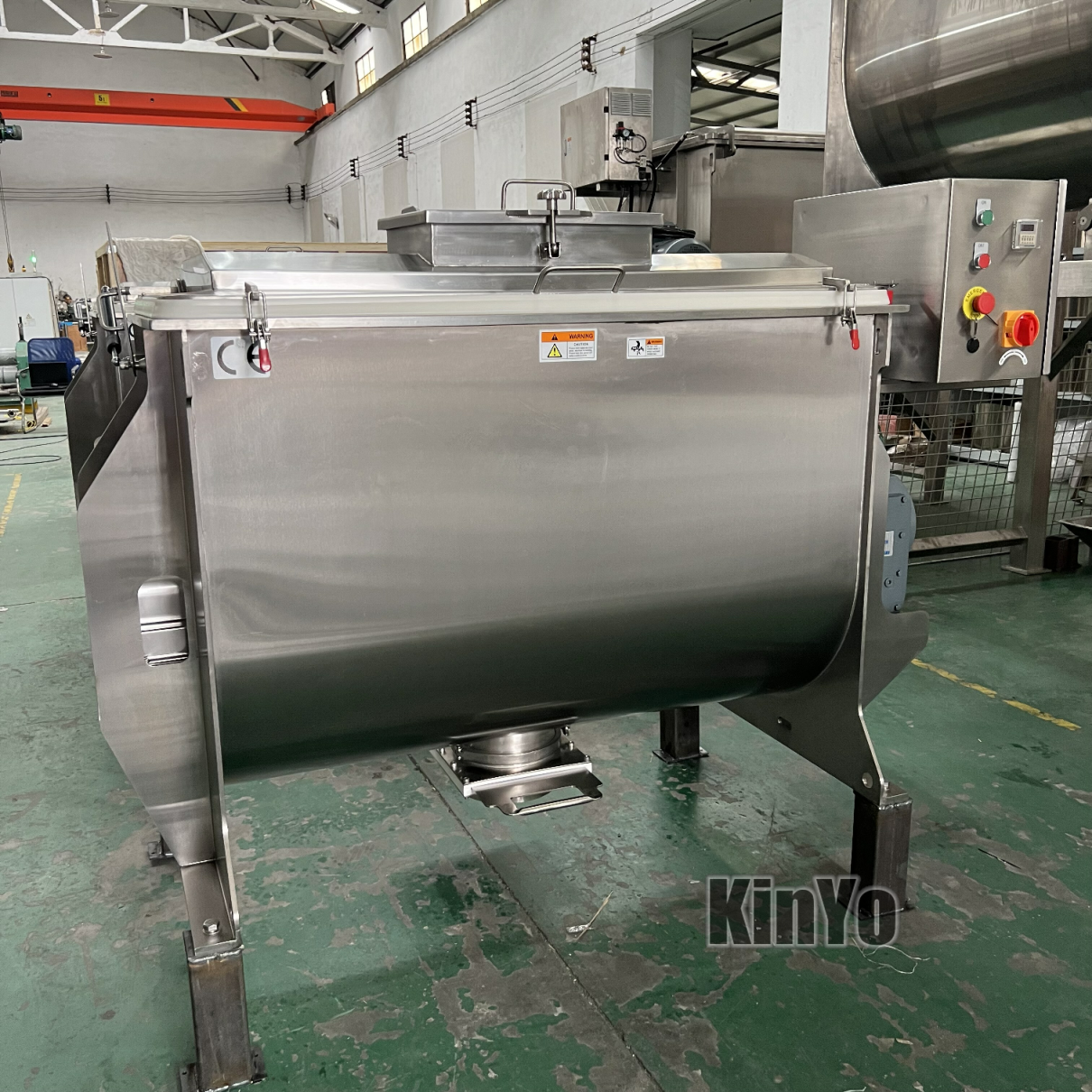 100L milk powder mixer Food grade Stable Performance All Stainless Steel 304 ribbon blender mixer