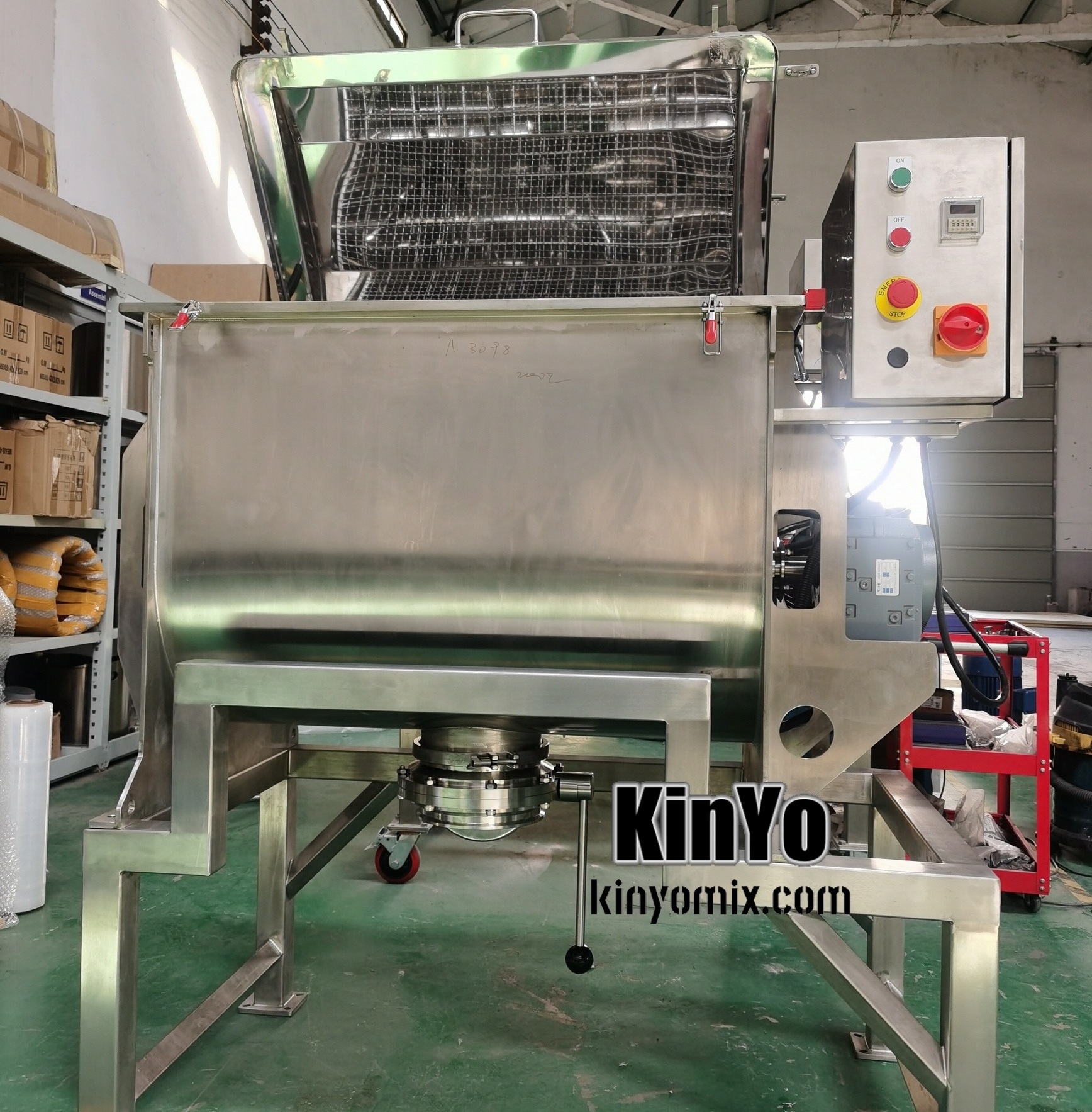 Reliable Quality Stable Performance Durable All 304 food Powder condiment spice wheat flour plaster ribbon type Mixer