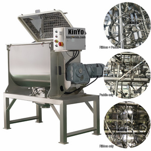 KinYo  Horizontal Ribbon blender horizontal paddle mixer