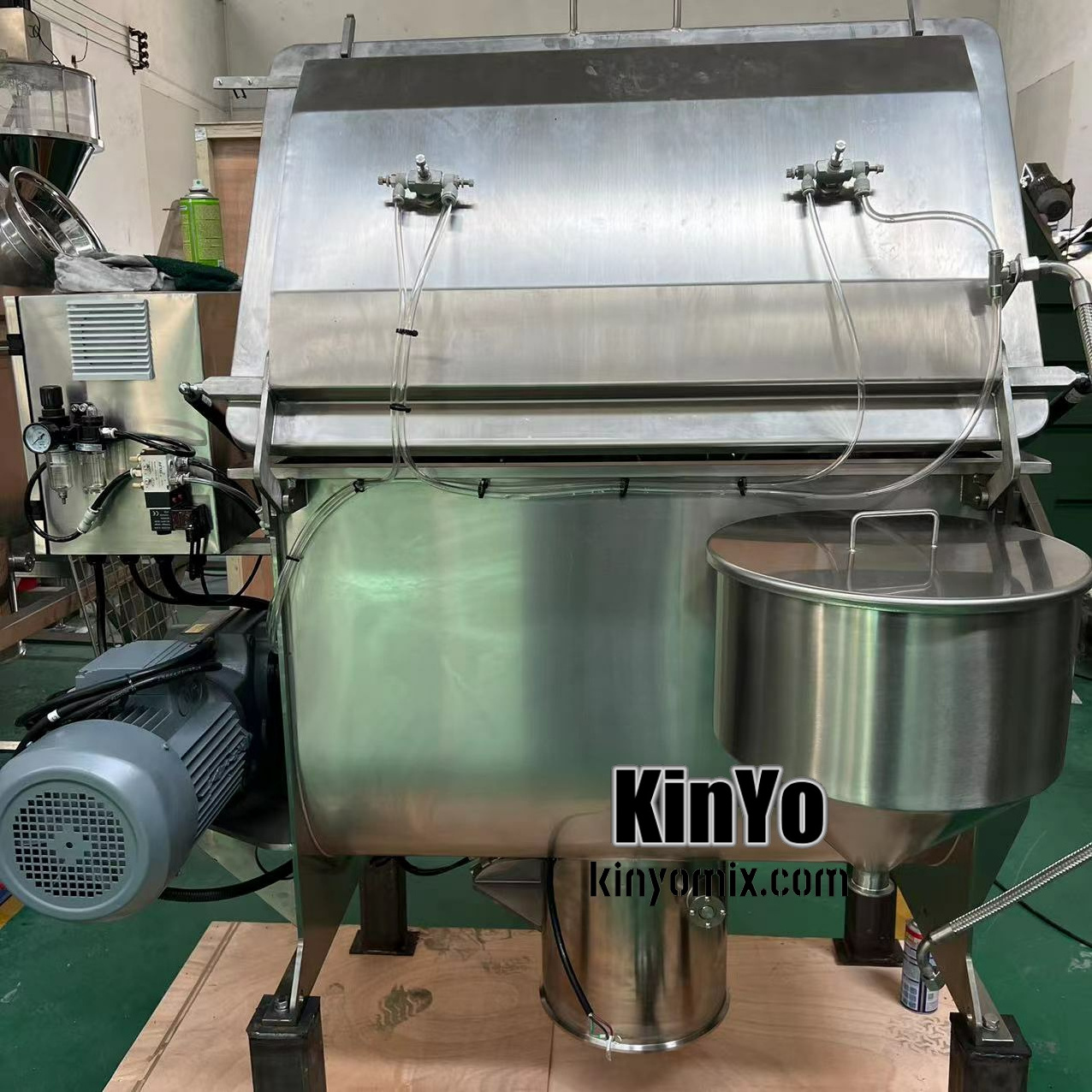 Reliable Quality Stable Performance Durable All 304 food Powder condiment spice wheat flour plaster ribbon type Mixer