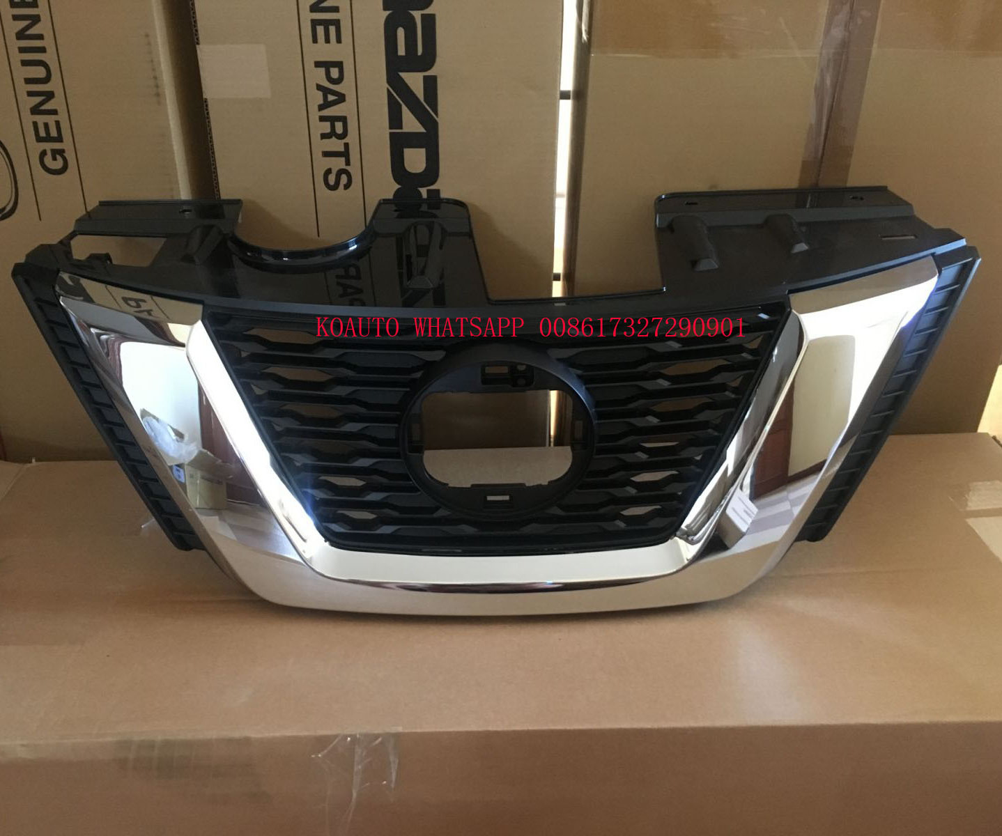 CZKOAUTO   GRILLE FOR NISSAN ROGUE  2018 2019 2020 USA