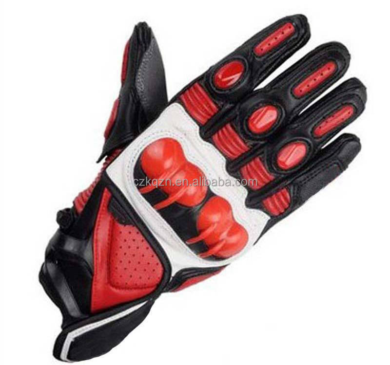 Waterproof Leather Winter Moto S1 Racing Gloves Motocross Motorcycle Short Gloves Leather Motorbike Gloves