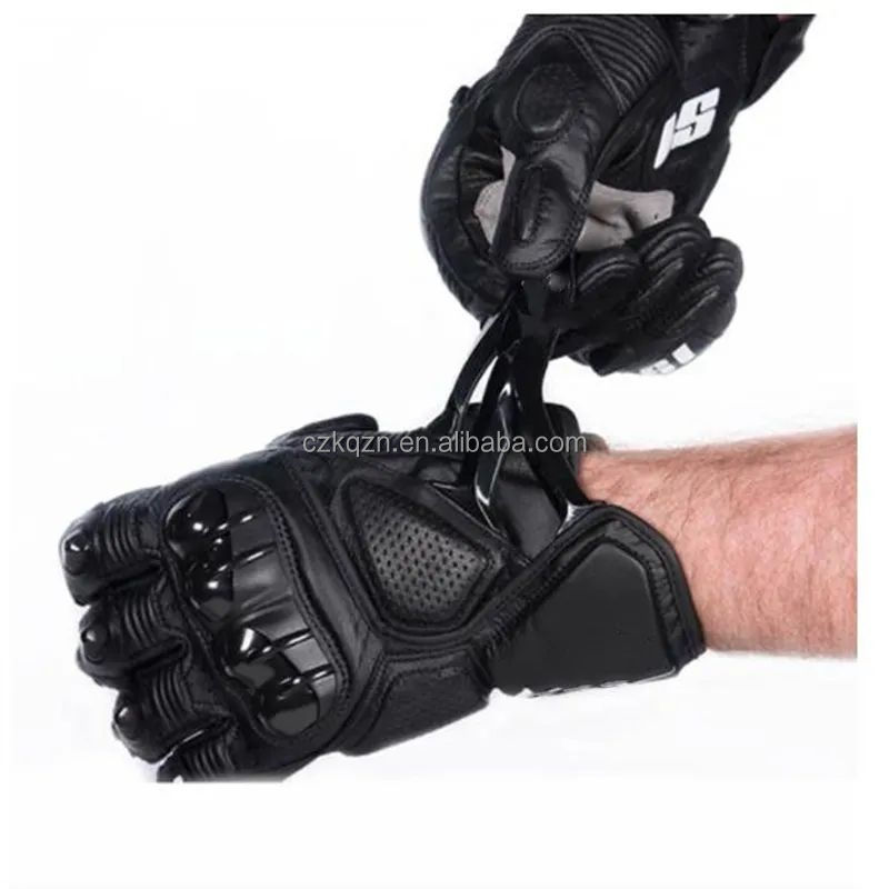 Waterproof Leather Winter Moto S1 Racing Gloves Motocross Motorcycle Short Gloves Leather Motorbike Gloves