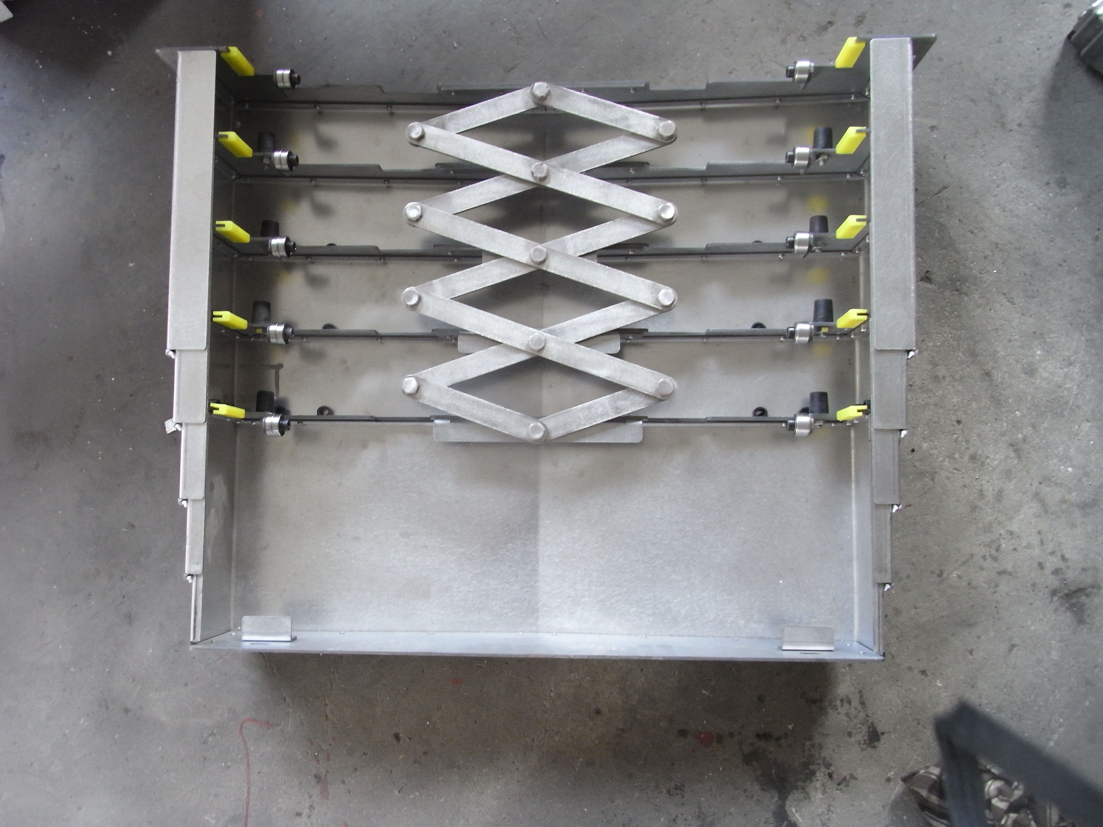 New Steel Telescopic Bellows Cover's For Protection Machine Guard Rail