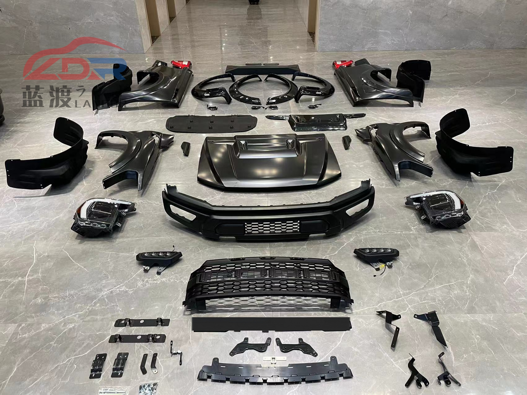 Hot Sell for Ford Ranger Body Kit New Style Auto Spare Parts Kits Body Car Accessories Body Kit For Ford Ranger T6 T7 T8 F150