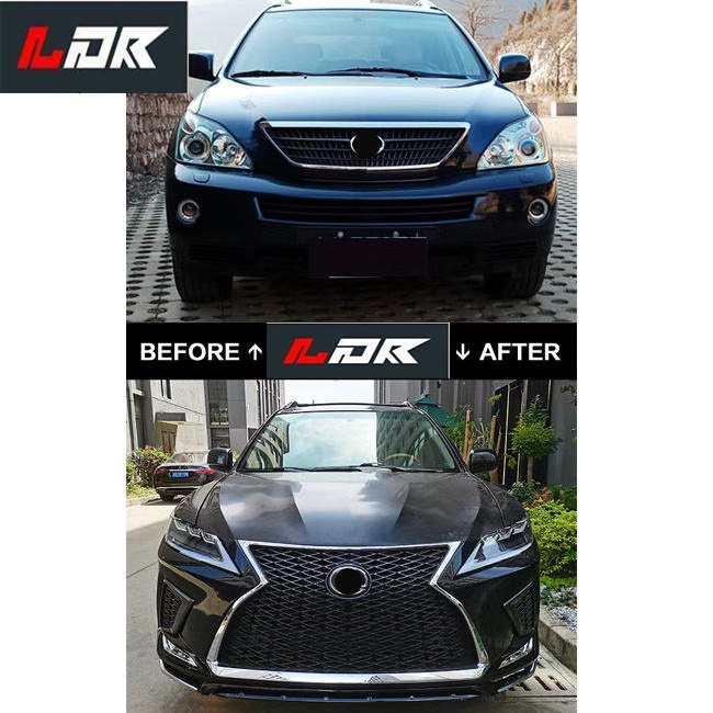 LDR High quality for RX old upgrade new convert 2020 model body kit for lexus RX300 rx350 rx450h rx270 2005-2008