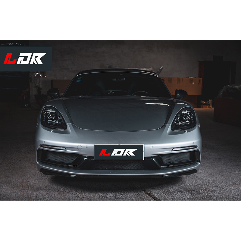 Factory body kits for Porsche Cayman Boxster 718 High quality Front bumper assembly taillamp Tail lip upgrade GTS style