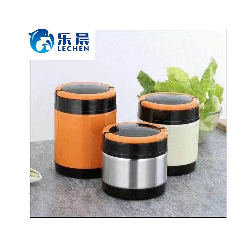 Stainless Steel Thermal Food Container Insulation Lunch Box With Handle Tiffin Bento Vacuum Lunch Box Kids