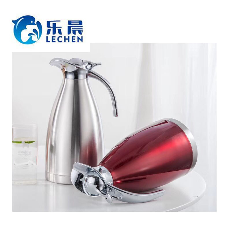 2 litre vacuum flask Thermos Tea Pot Vacuum Coffee Pot Stainless Steel Flasks Thermos  Bottle Water Jugs Kettle