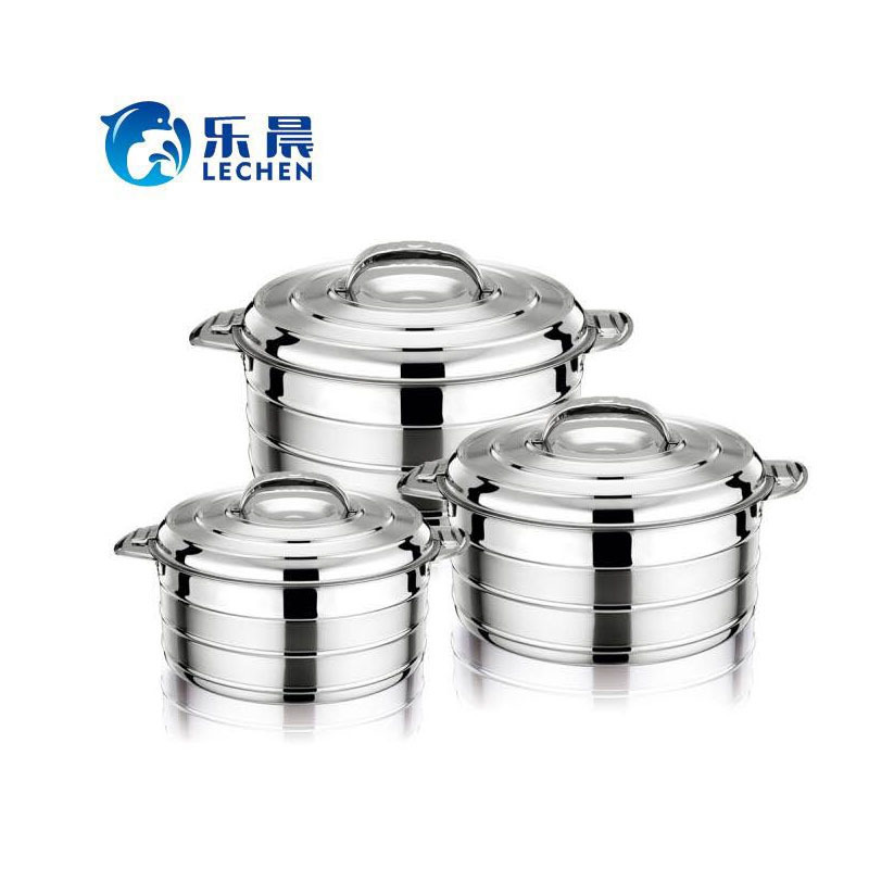 Stainless Steel Lunch Box Container  Double Heat Preservation Pot Food Warmer Container 4pcs5pcs