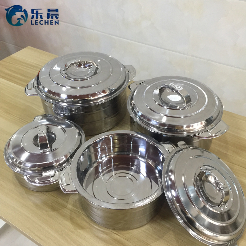 Stainless Steel Lunch Box Container  Double Heat Preservation Pot Food Warmer Container 4pcs5pcs