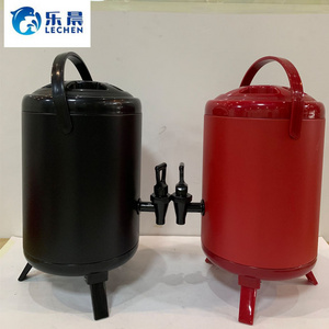 Milk Tea Equipment Stainless Steel Milk Tea Barrel  Hot Tea Bucket Heat Preservation Barrel  Drink Dispenser