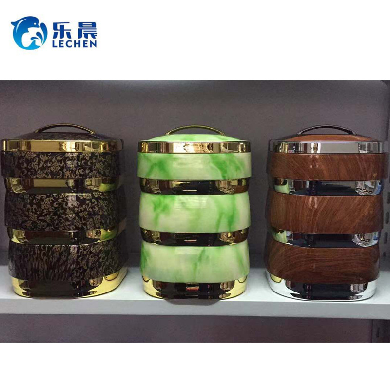 Stainless Steel  Food Container Insulated Lunch Box Container Food Warmer  hot pot Food Warmer Container with Handle