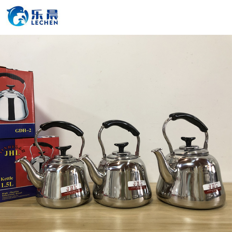 cooking water pot Turkish Tea Pot Kettle  whistling kettle  Stainless Steel Cookware Water Kettle