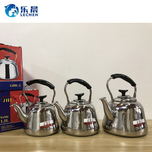 cooking water pot Turkish Tea Pot Kettle  whistling kettle  Stainless Steel Cookware Water Kettle