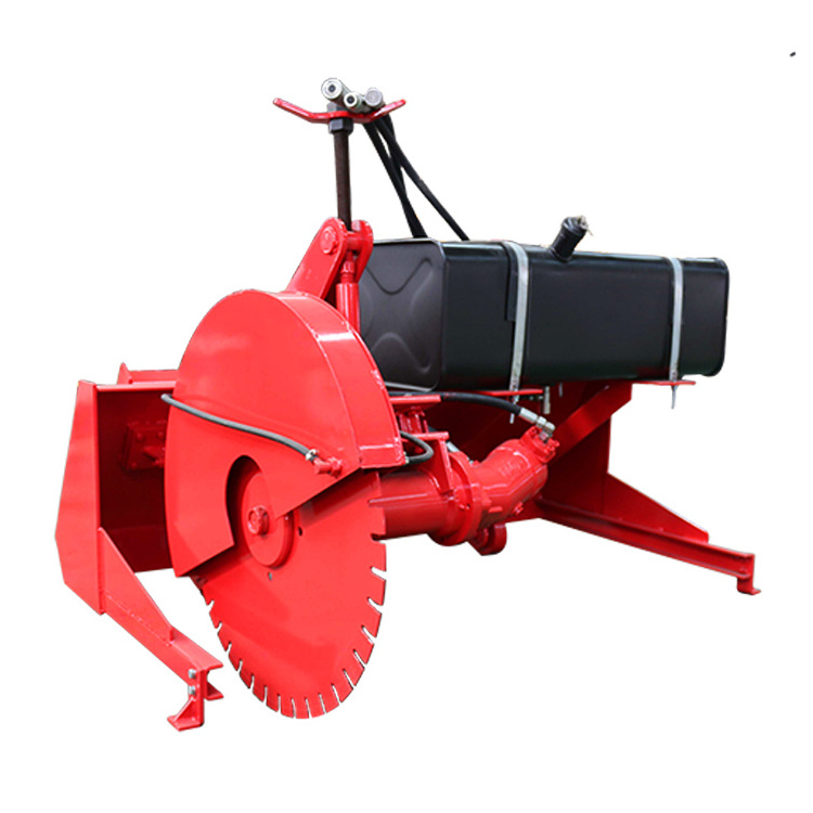 Skid Steer Loader Attachments Disc Cutting Saws Hydraulic Road Cutter Machine Rock Saw Trencher To Cut The Road