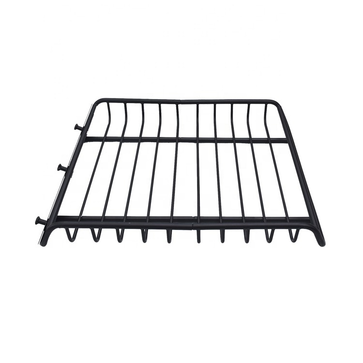 High quality universal iron steel roof rack luggage rack carrier basket roof basket