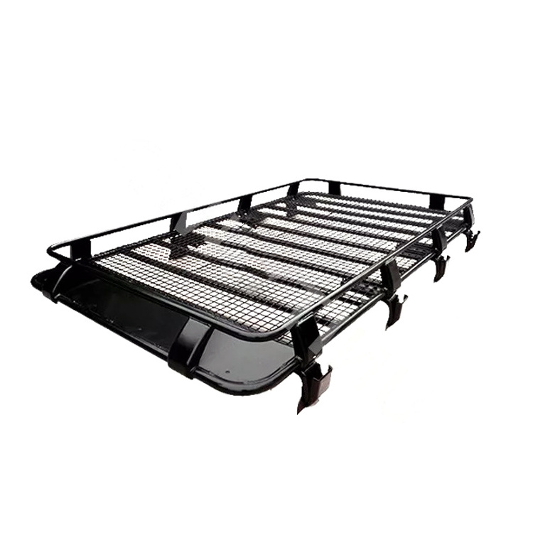 China 4x4 accessories manufacturer hot sale car universal steel rain gutter mount roof rack