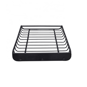 High quality universal iron steel roof rack luggage rack carrier basket roof basket