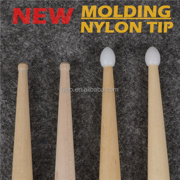 China Maple 5AN Nylon tips Drum sticks