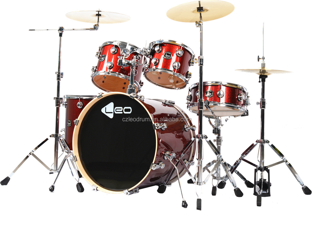 Musical percussion drums 5 Piece Drum Kit with cymbals Drum sticks, throne