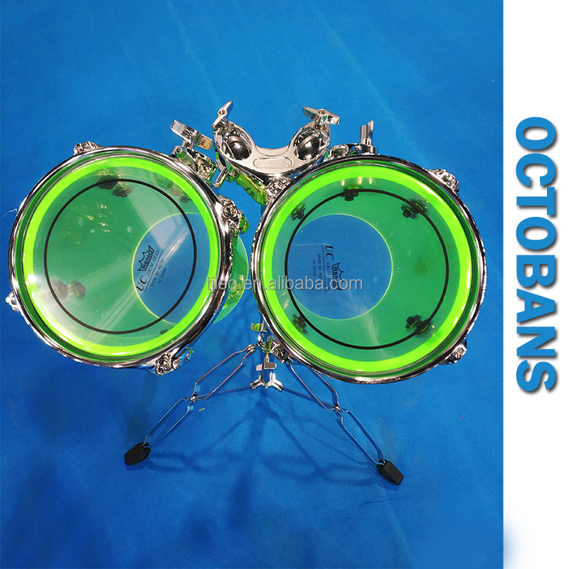 Percussion drums set acrylic Octobans