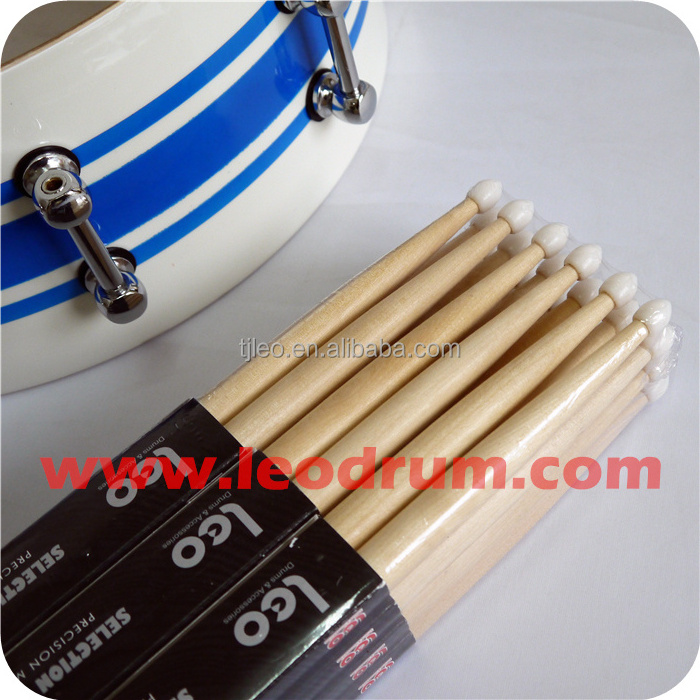 China Maple 5AN Nylon tips Drum sticks