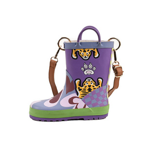 Rain boots mobile phone bag Fashion shoes shoulder crossbody bag Personality design women's bag purse