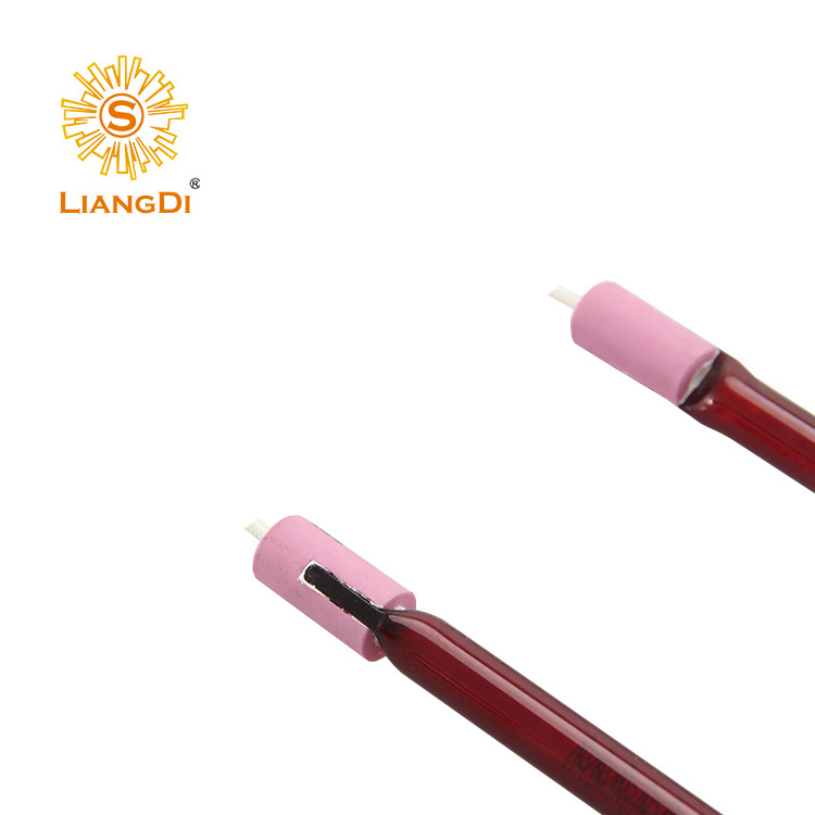 U shaped infrared heating element halogen tube