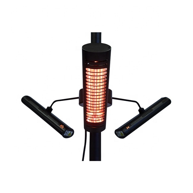 Electric parasol heaters outdoor heaters for garden umbrella