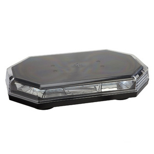 12/24V LED Reg 65 388mm Amber Light Bar Magnetic Mount