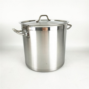 98L/25 Quart Restaurant Large Capacity Industrial pot Stainless Steel Cooking hot Pots /stock pot