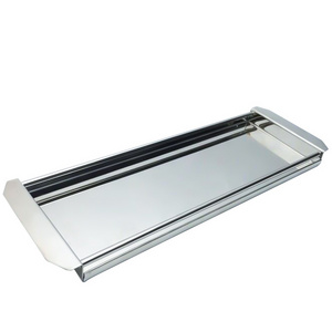 Stainless steel 304 kitchen food serving tray/lechon tray